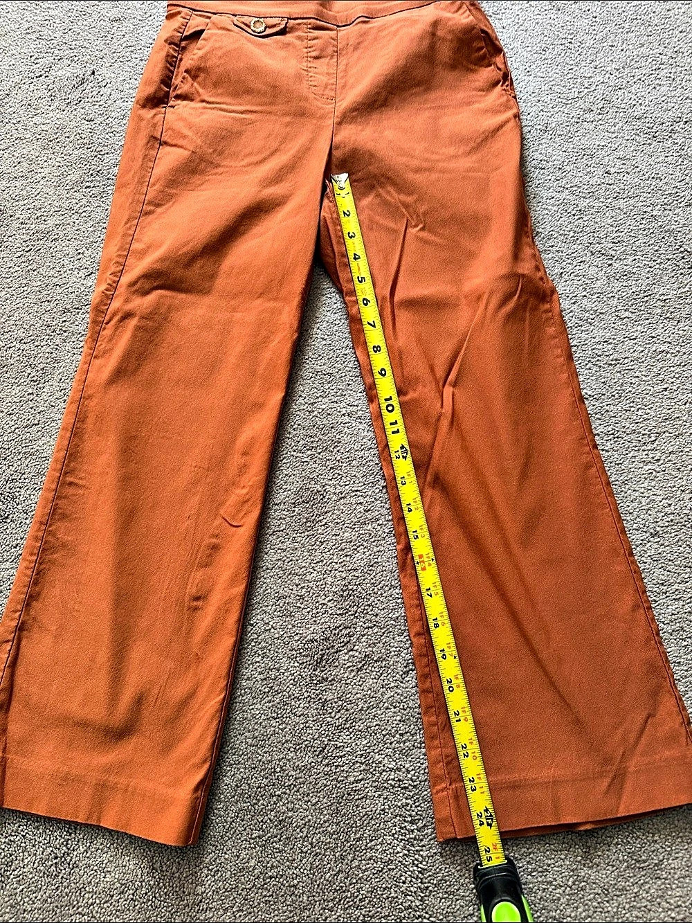 Counterparts Wide Leg Pants in Orange Size Small Like New